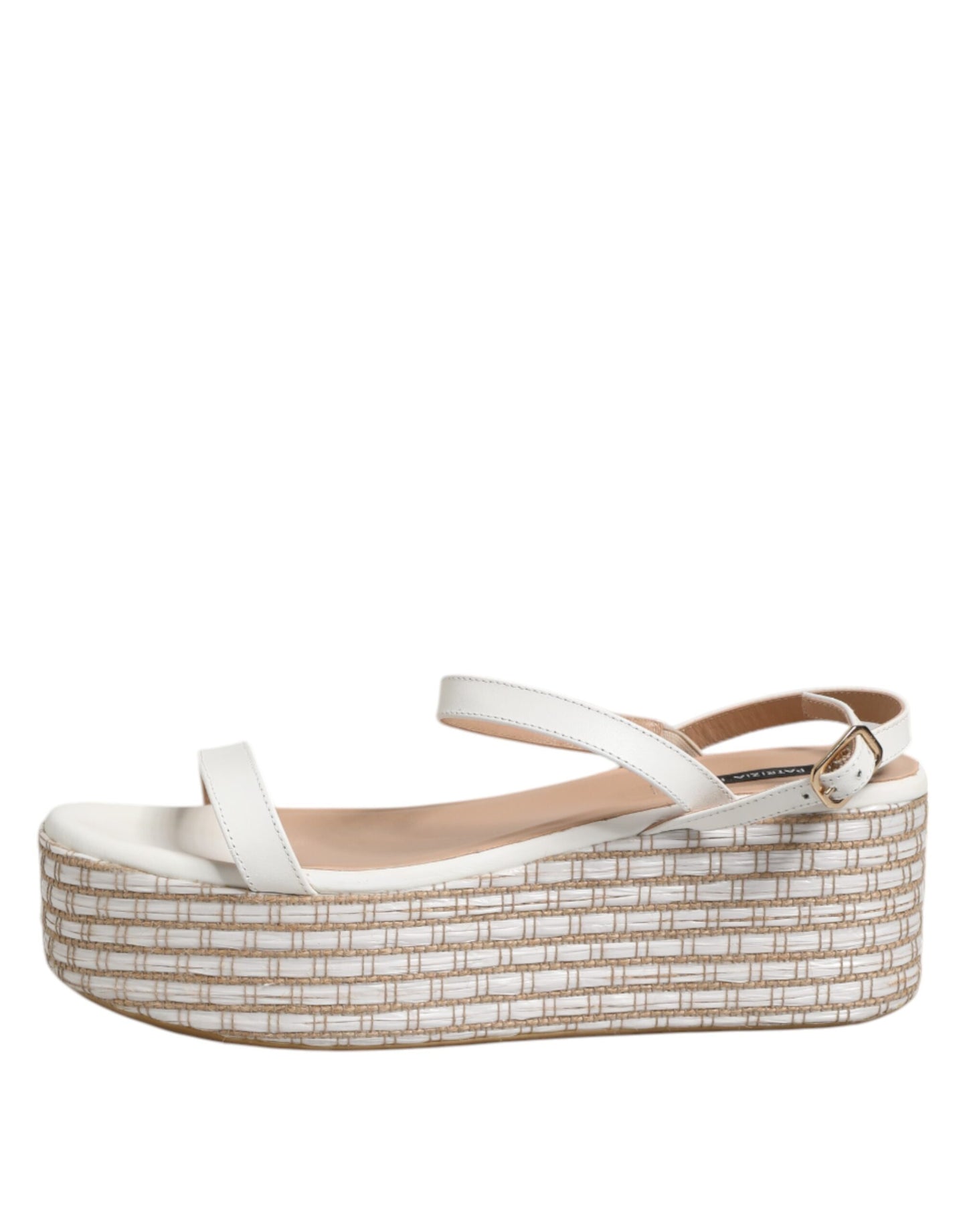 Patrizia Pepe Weiße Espadrilles Riemchensandalen Schuhe