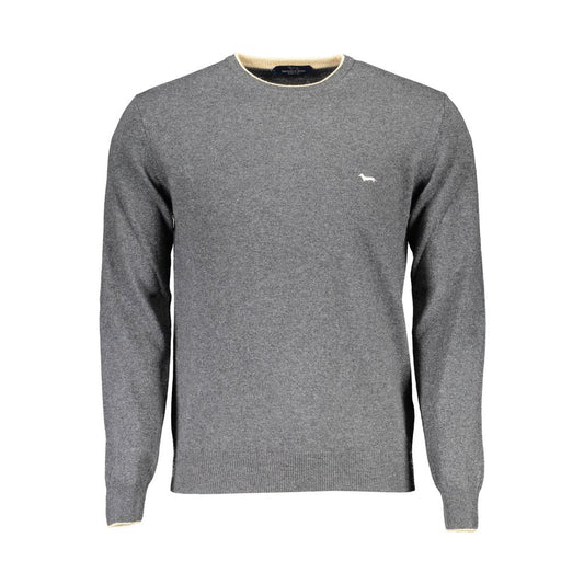 Harmont & Blaine Grauer Pullover aus Wolle