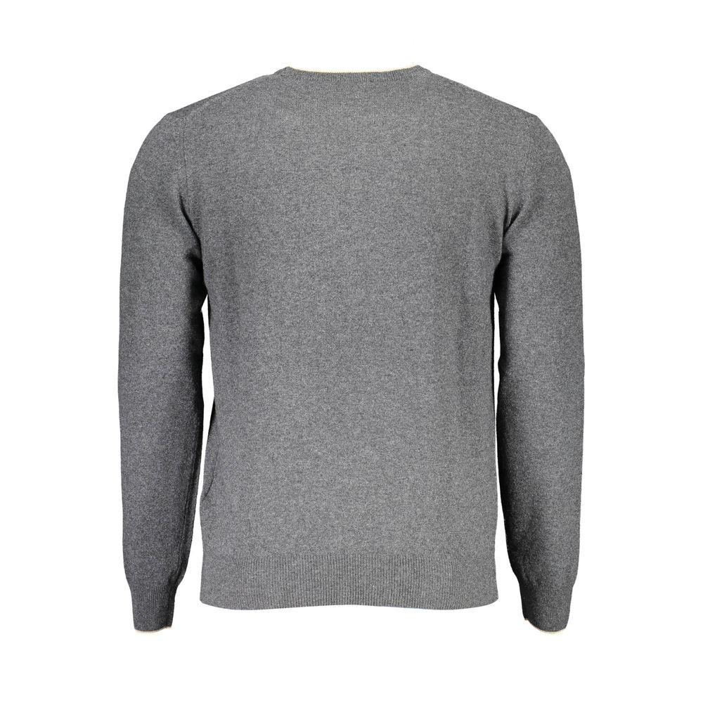 Harmont & Blaine Grauer Pullover aus Wolle