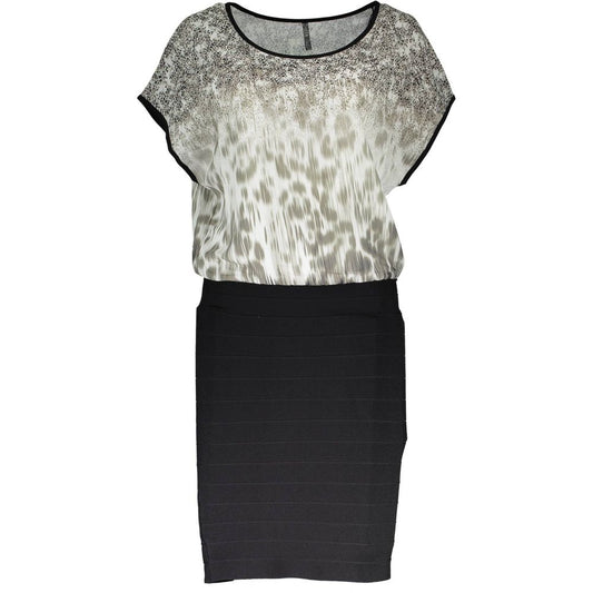 Guess Jeans Multicolor Elastan Kleid