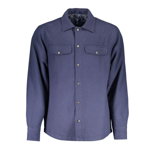 Gant Blaues Baumwollhemd