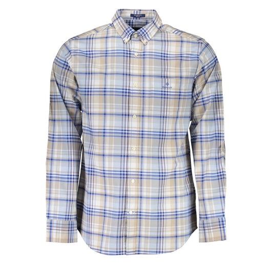 Gant Blaues Baumwollhemd