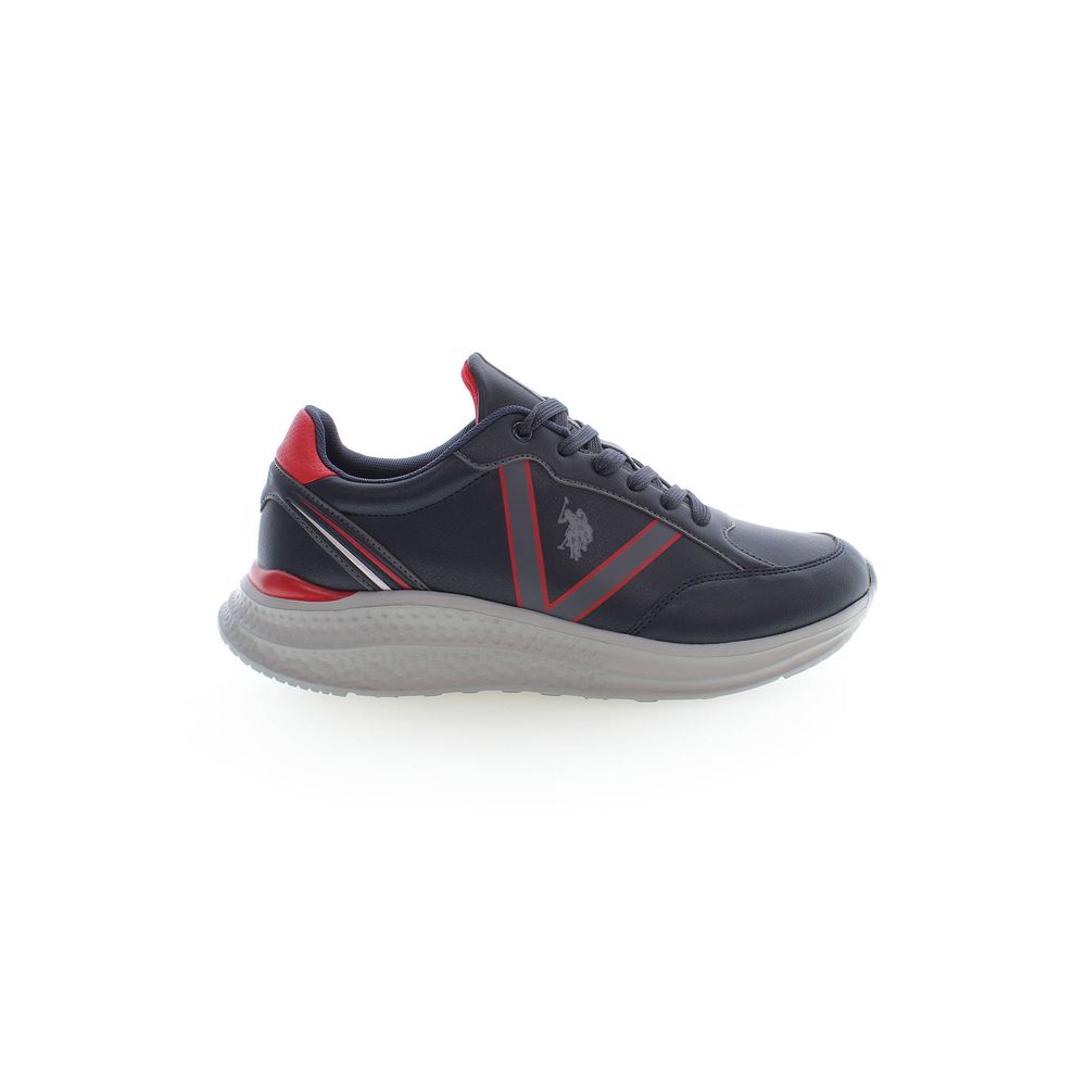 U.S. POLO ASSN. Blauer Polyester Sneaker