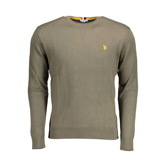 U.S. POLO ASSN. Grüner Baumwollpullover