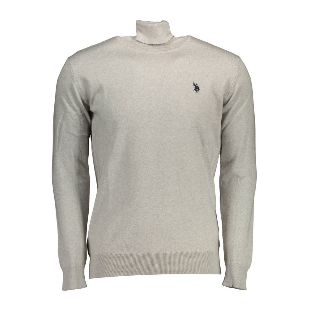 U.S. POLO ASSN. Grauer Baumwollpullover