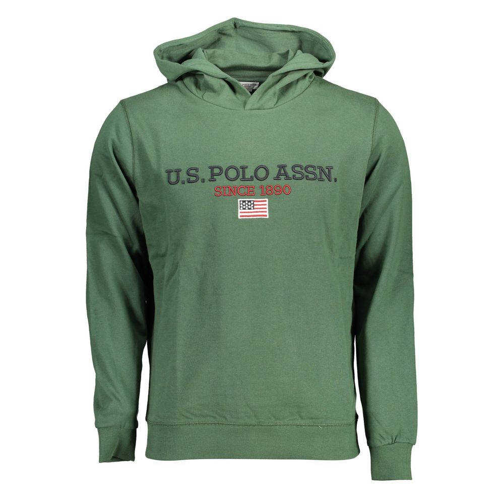 U.S. POLO ASSN. Grünes Baumwoll-Sweatshirt