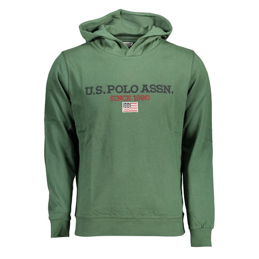 U.S. POLO ASSN. Grünes Baumwoll-Sweatshirt