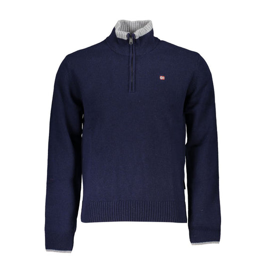 Napapijri Blauer Stoffpullover