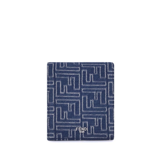 Fendi Denim Brieftasche