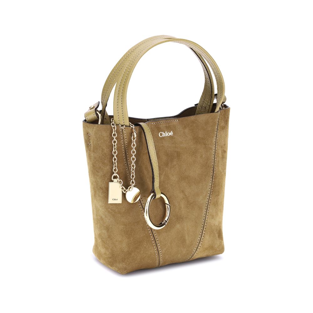 Chloé Wildleder Spin Handtasche