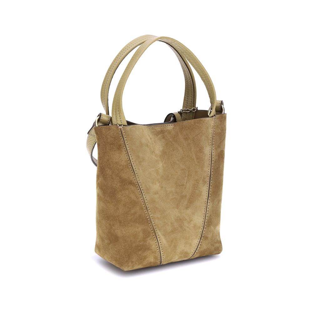 Chloé Wildleder Spin Handtasche