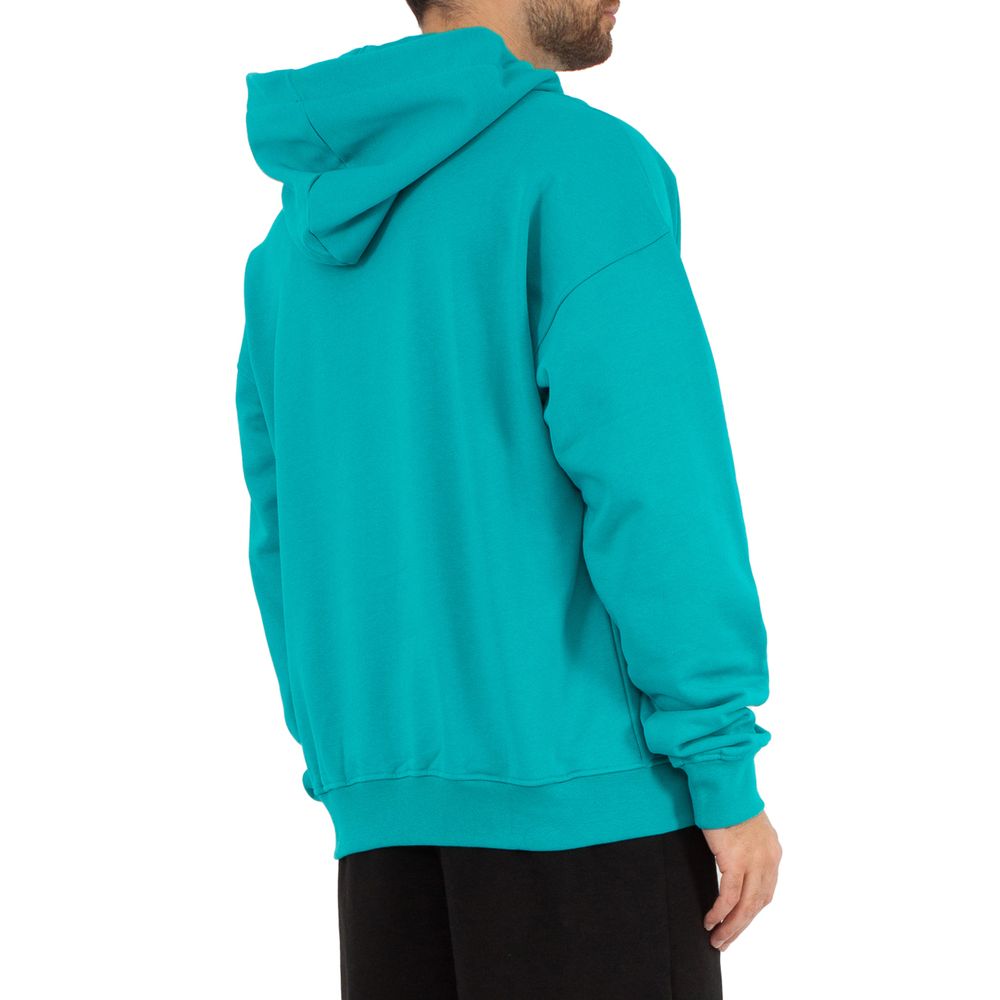 Comme Des Fuckdown Grüner Baumwoll-Hoodie für Männer