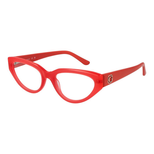 Guess Orangefarbene Brille aus Acetat (Rahmen)