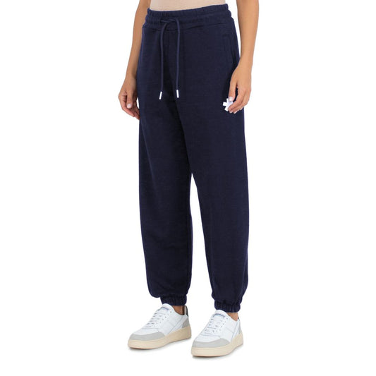 Comme Des Fuckdown Blaue Baumwolle Damen Sweatpants