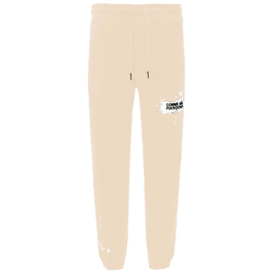 Comme Des Fuckdown Beige Baumwolle Herren Sweatpant