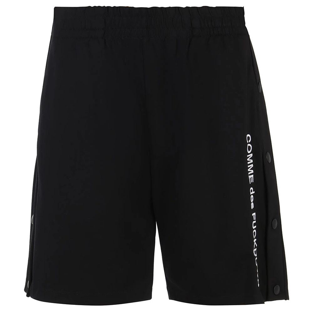 Comme Des Fuckdown Schwarze Viskose Herren Bermudashorts