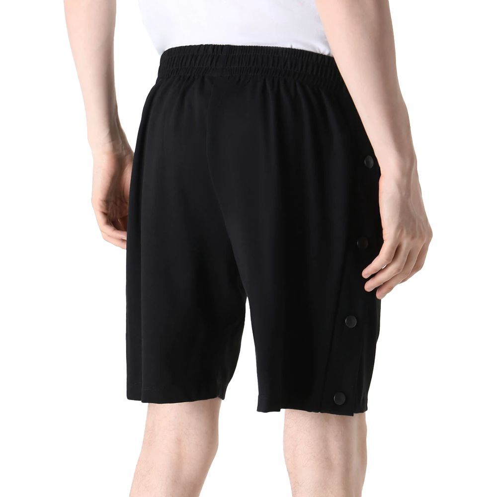 Comme Des Fuckdown Schwarze Viskose Herren Bermudashorts