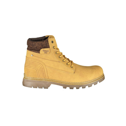 Carrera Gelber Polyester-Stiefel