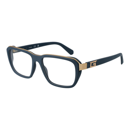 Guess Blaue optische Brillenfassungen für Männer
