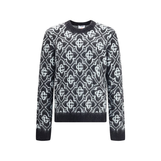 Casablanca Monogramm-Crew-Pullover