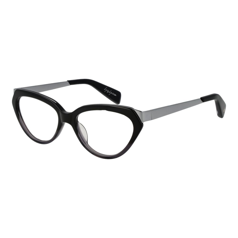 Yohji Yamamoto Schwarze Acetat-Brillengestelle