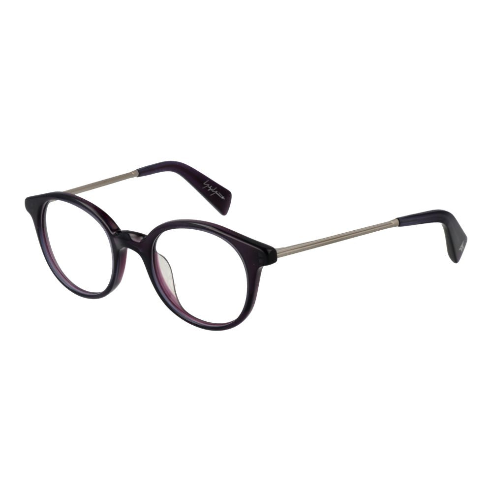 Yohji Yamamoto Violette Metall- & Kunststoffbrille (Gestelle)