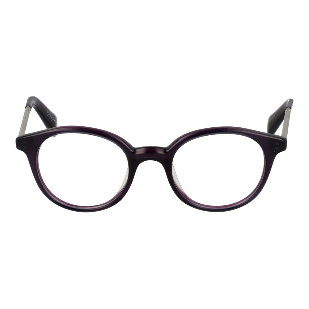 Yohji Yamamoto Violette Metall- & Kunststoffbrille (Gestelle)