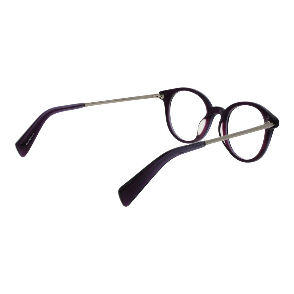 Yohji Yamamoto Violette Metall- & Kunststoffbrille (Gestelle)