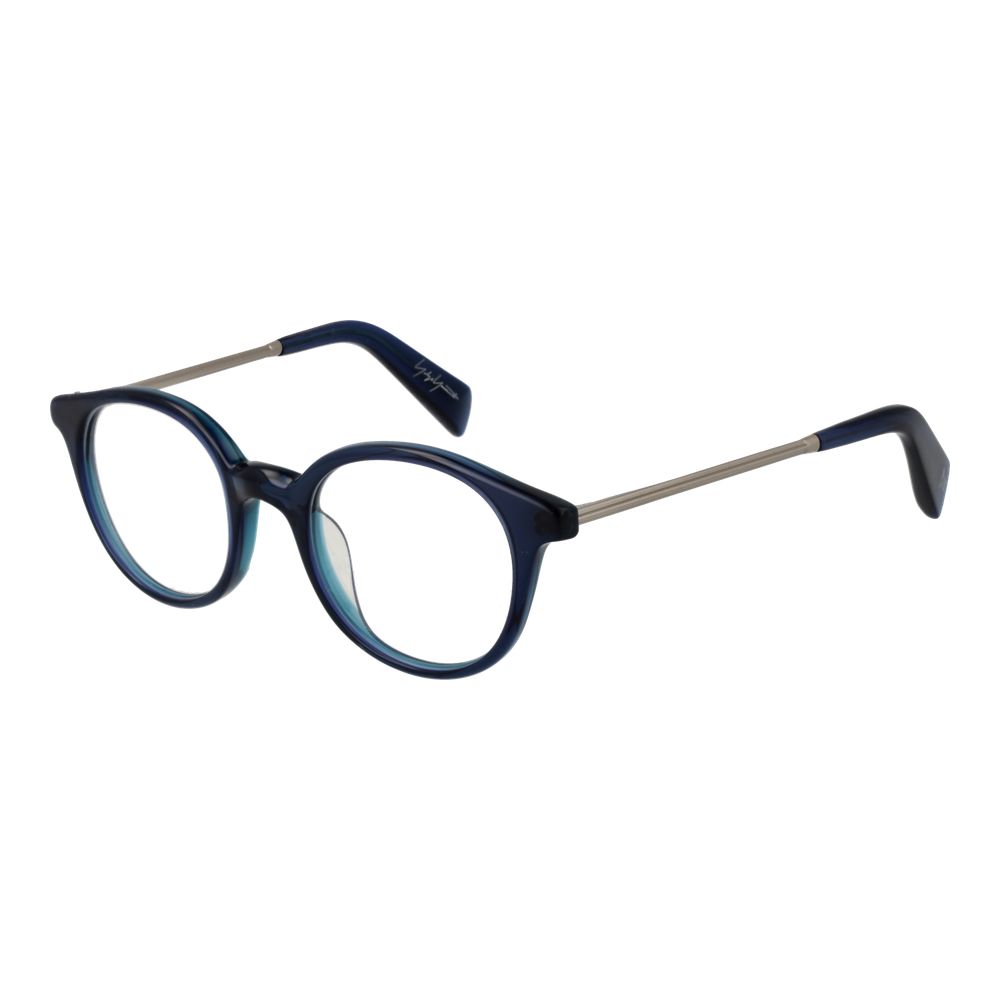 Yohji Yamamoto Blaue Brillengestelle aus Acetat