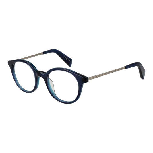 Yohji Yamamoto Blaue Brillengestelle aus Acetat