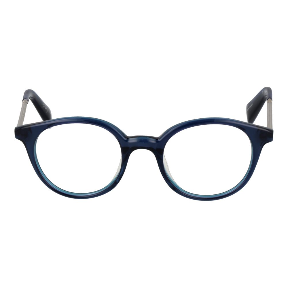 Yohji Yamamoto Blaue Brillengestelle aus Acetat