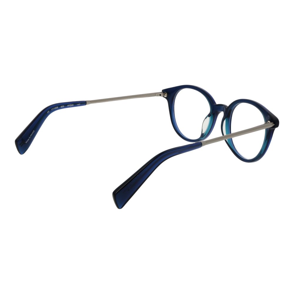 Yohji Yamamoto Blaue Brillengestelle aus Acetat
