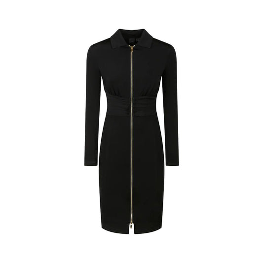 PINKO Schwarzes Viskosekleid