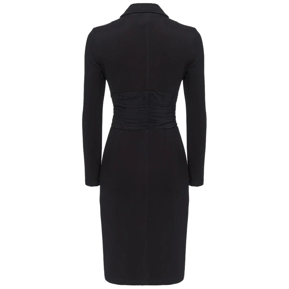 PINKO Schwarzes Viskosekleid