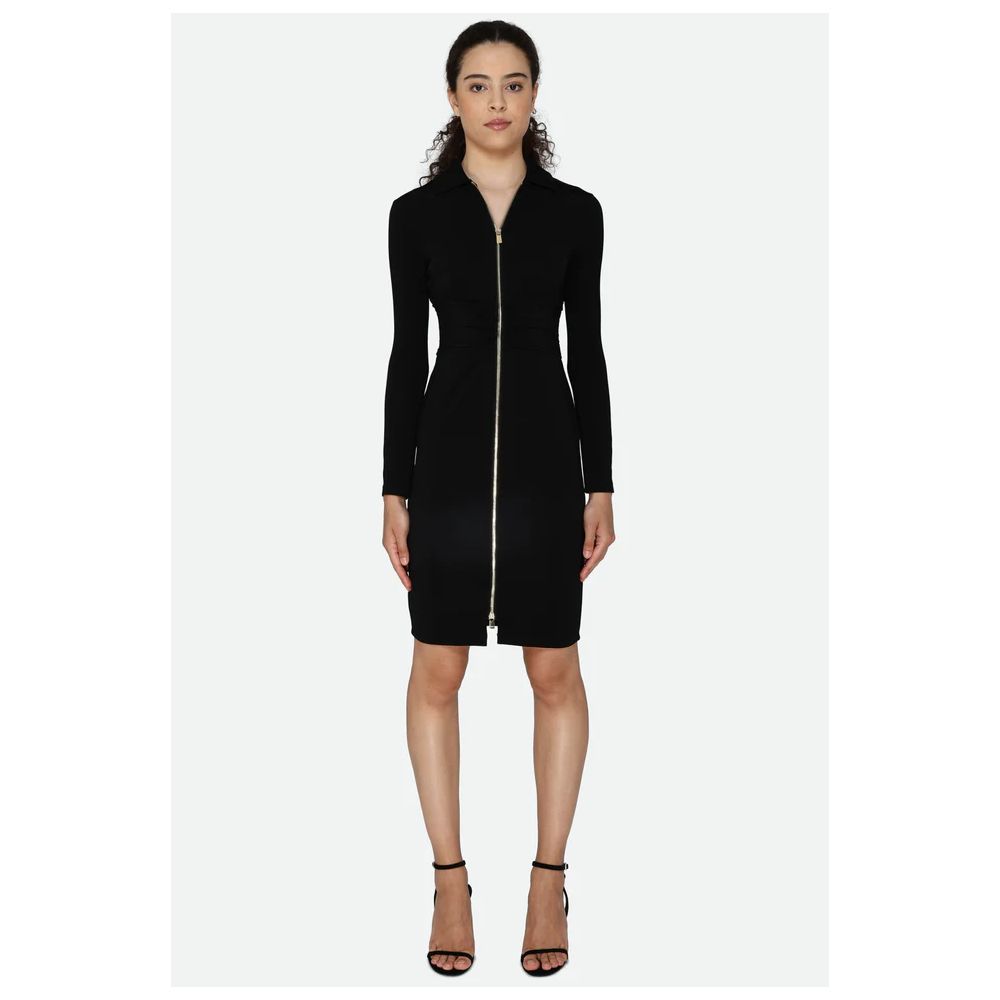 PINKO Schwarzes Viskosekleid