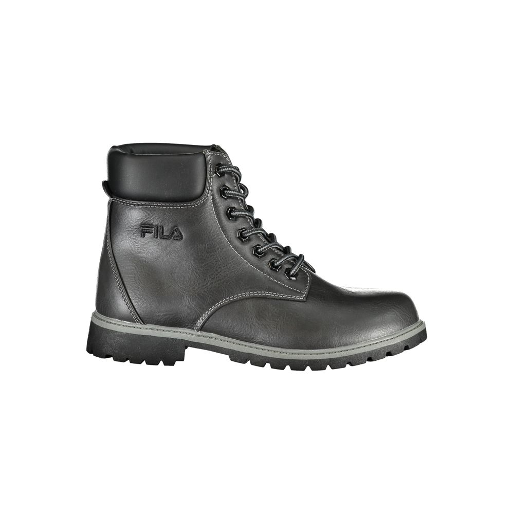 Fila Schwarzer Polyester-Stiefel