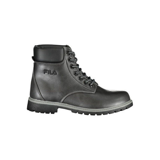 Fila Schwarzer Polyester-Stiefel