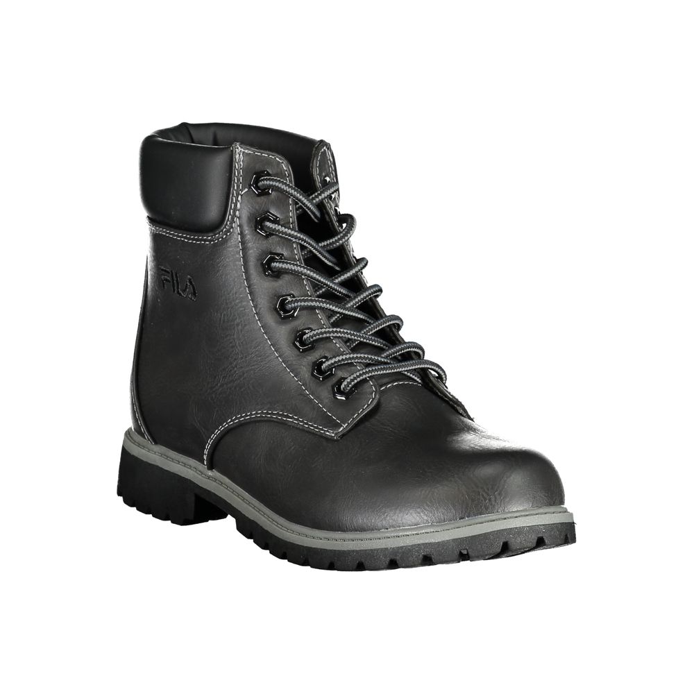 Fila Schwarzer Polyester-Stiefel