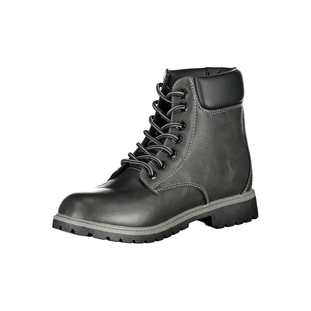Fila Schwarzer Polyester-Stiefel