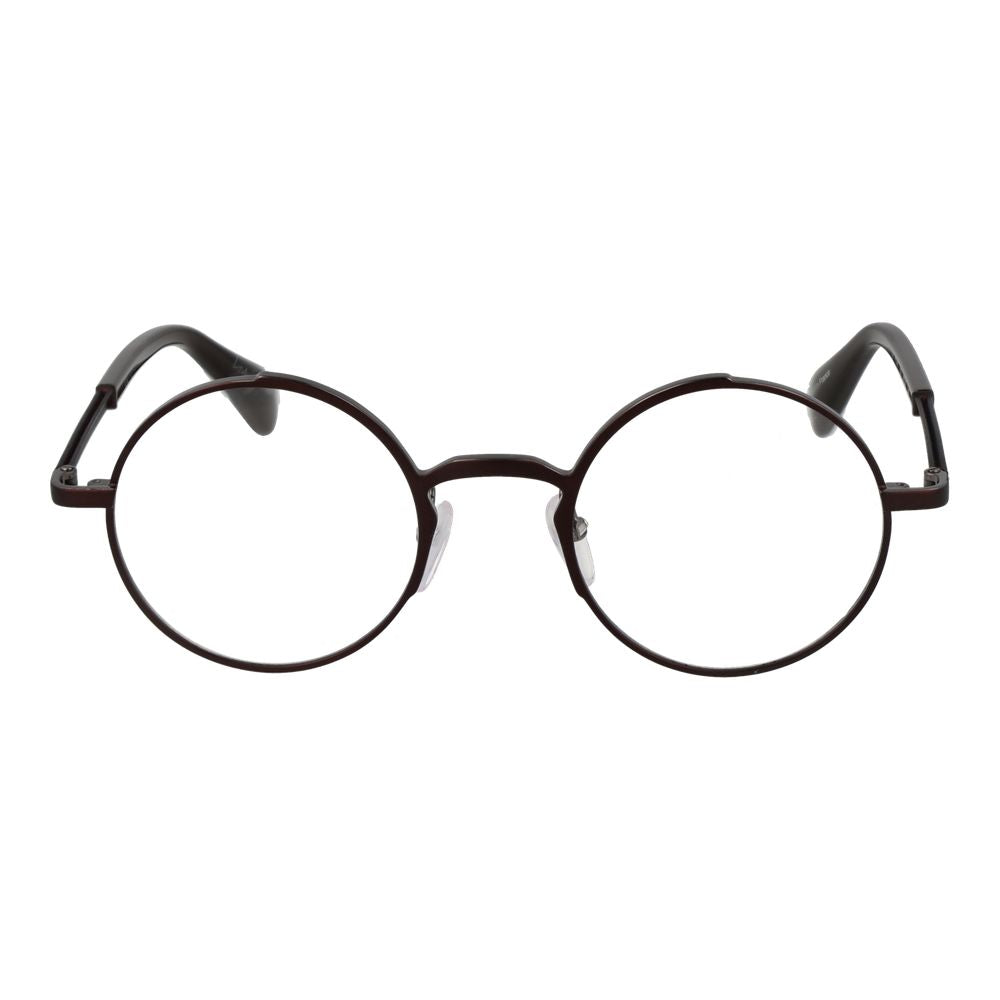 Yohji Yamamoto Bronzefarbene Metallbrille (Gestelle)