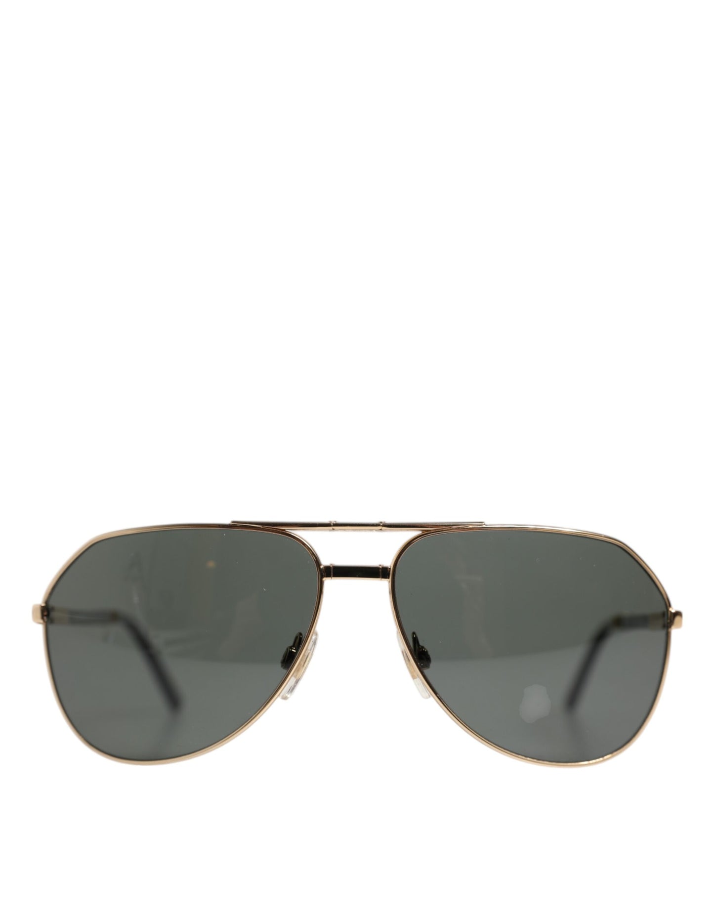 Dolce & Gabbana Gold DG2106K Pilot Frame getönte Gläser polarisierte Sonnenbrille