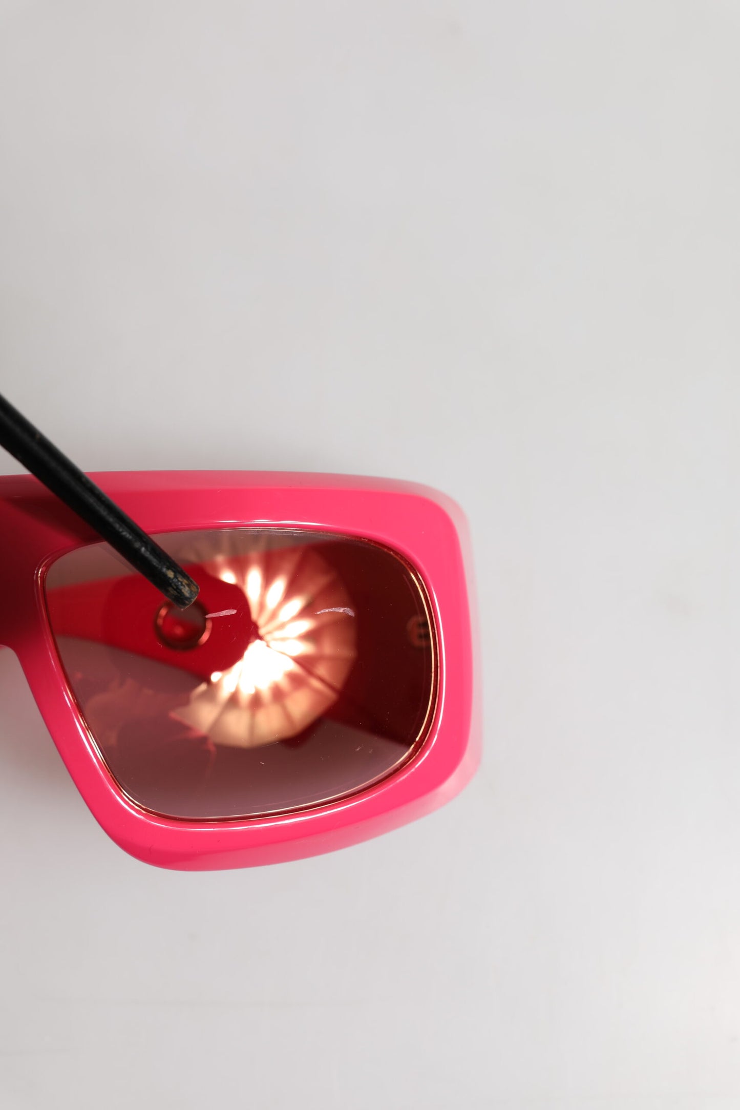 Dolce & Gabbana Rosa Freude Therapie überdimensioniert DG6178 Eyewear Sonnenbrille