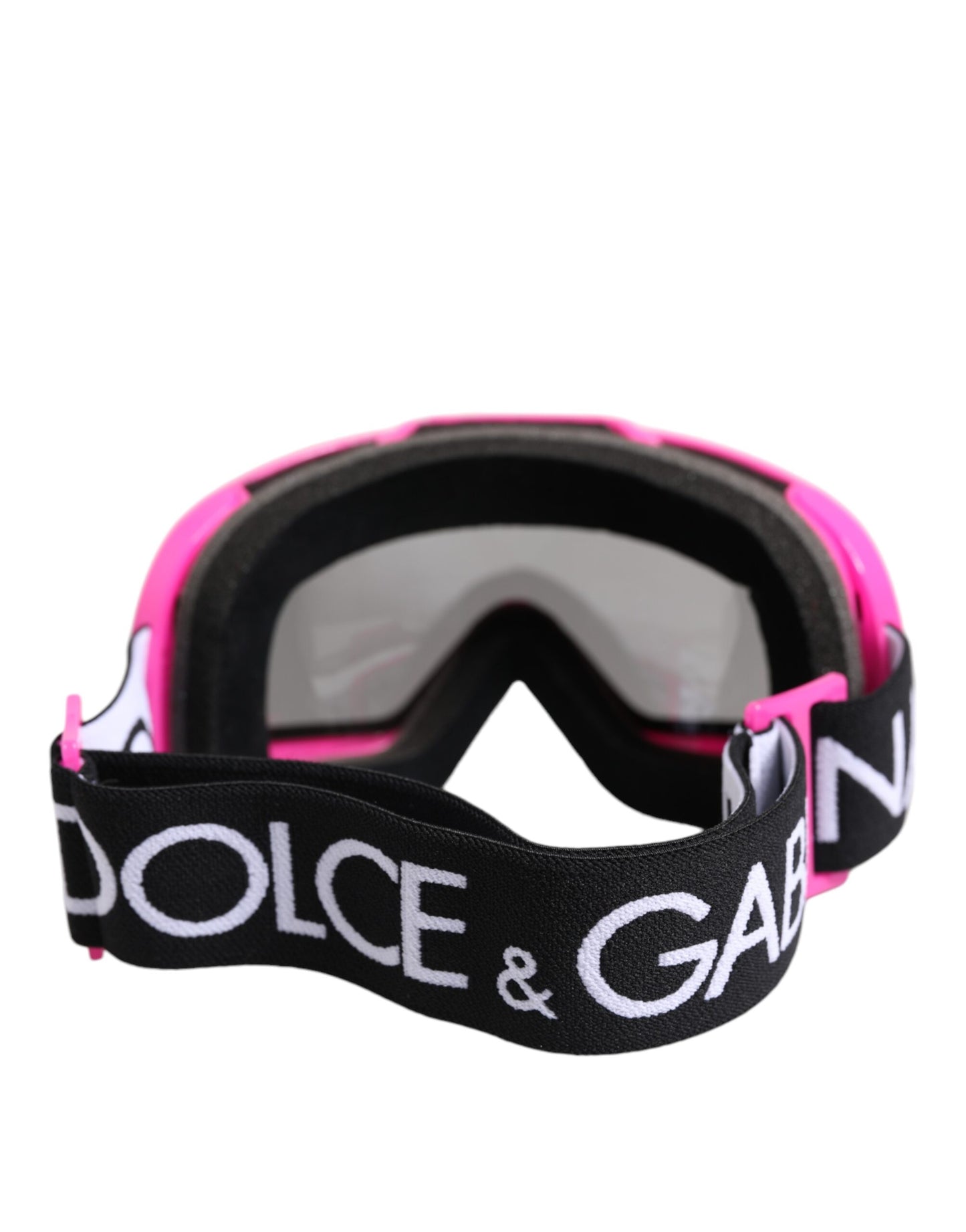 Dolce & Gabbana Fuchsia Pink Logo Skibrille DG6182 Maske Sonnenbrille