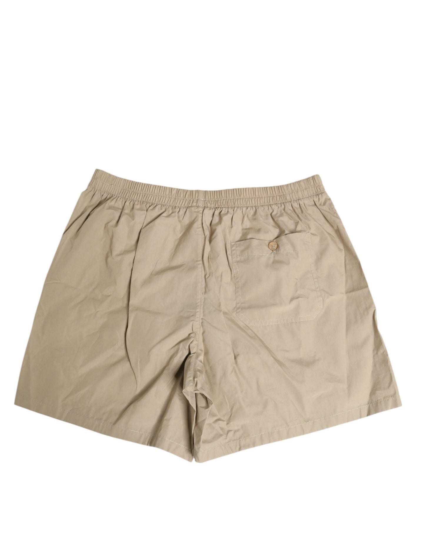 Dolce & Gabbana Beige Baumwolle Regular Boxershorts Unterwäsche