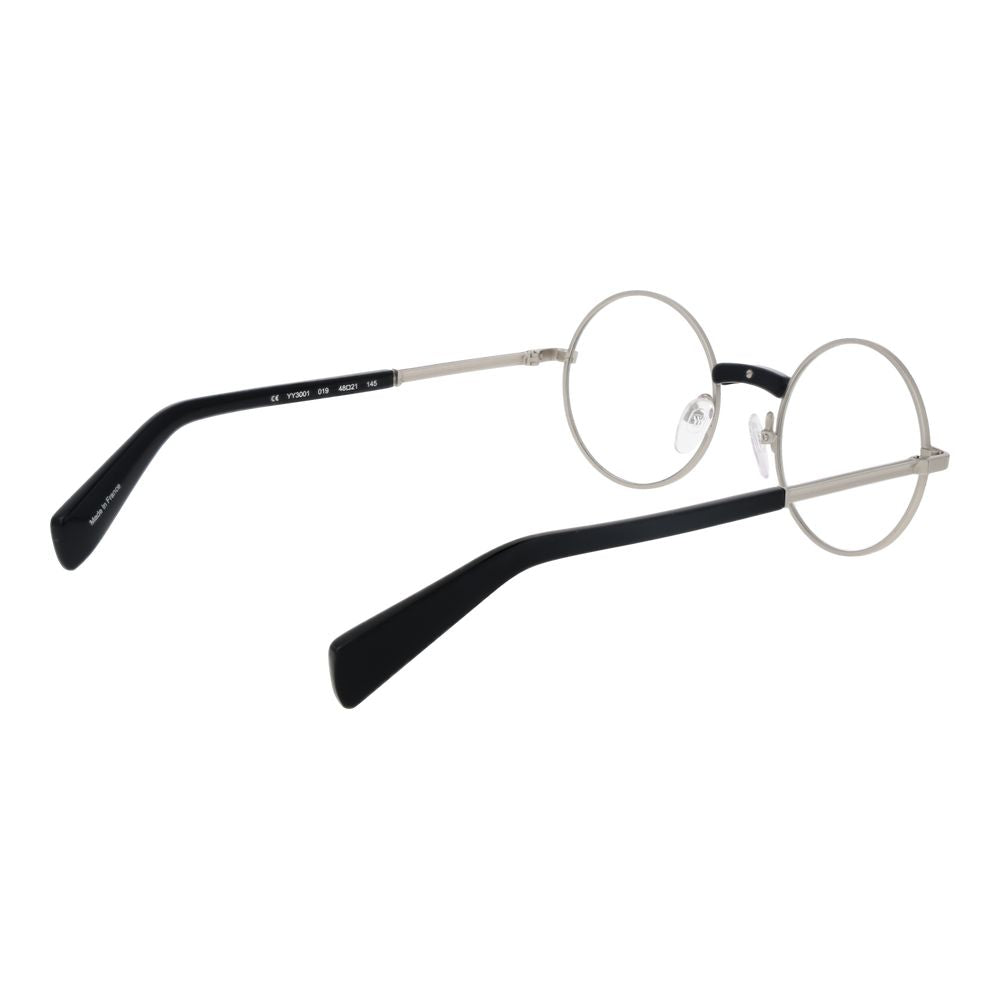 Yohji Yamamoto Silberne Metallbrille (Gestell)