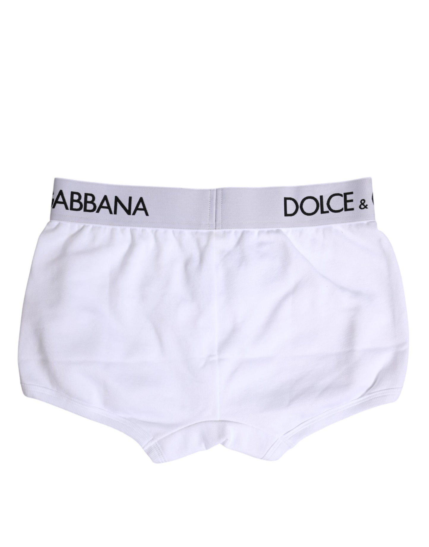 Dolce & Gabbana Weiße Cotton Stretch Regular Boxer Unterwäsche