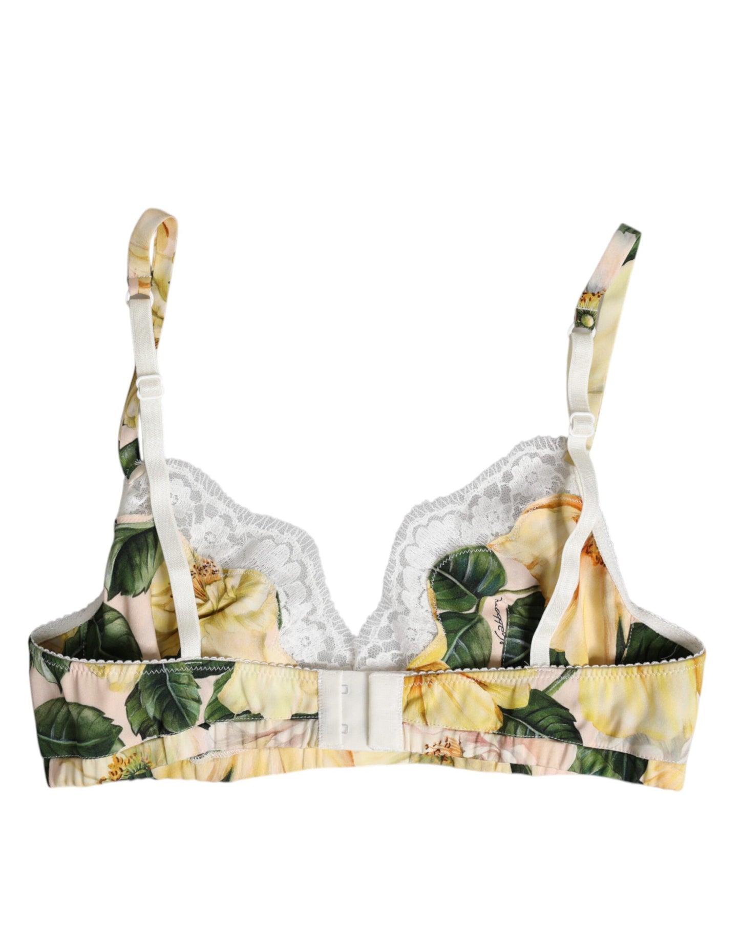 Dolce & Gabbana Multicolor Floral Print Non Wire BH Unterwäsche