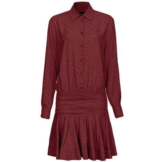 PINKO Rotes Seidenkleid für Frauen
