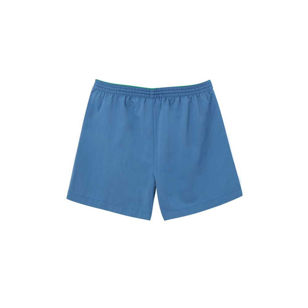 Bottega Veneta Blaue Badeshorts aus Polyamid