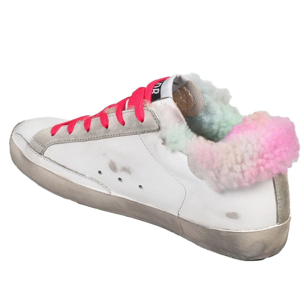 Golden Goose Weißes Leder Sneaker